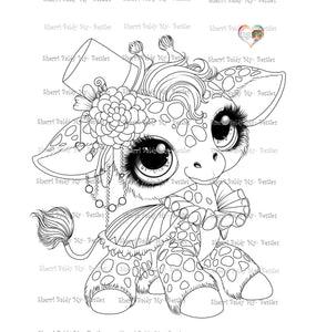 Instant Download My Besties ~ Nellie Cirque de la Ragamuffin "SWEET LIL NIB" Img 07 ~ Dolls digi stamp